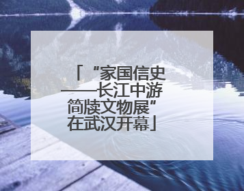 “家国信史——长江中游简牍文物展”在武汉开幕