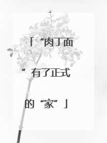 “肉丁面”有了正式的“家”