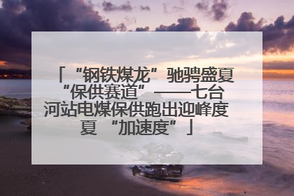 “钢铁煤龙”驰骋盛夏 “保供赛道”——七台河站电煤保供跑出迎峰度夏 “加速度”
