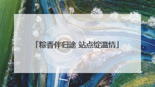 粽香伴归途 站点绽温情