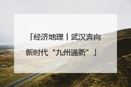 经济地理丨武汉奔向新时代“九州通衢”