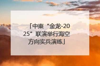 中柬“金龙-2025”联演举行海空方向实兵演练