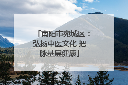 南阳市宛城区：弘扬中医文化 把脉基层健康