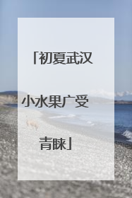 初夏武汉小水果广受青睐