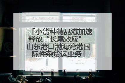 小货种精品港加速释放“长尾效应” 山东港口渤海湾港国际件杂货运业务