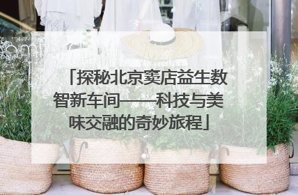 探秘北京窦店益生数智新车间——科技与美味交融的奇妙旅程
