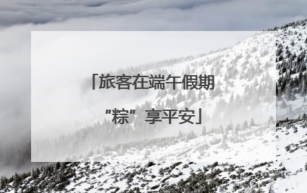 旅客在端午假期“粽”享平安
