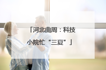 河北曲周：科技小院忙“三夏”