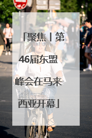 聚焦丨第46届东盟峰会在马来西亚开幕