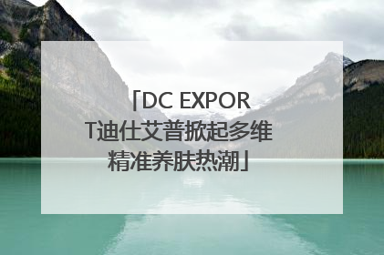 DC EXPORT迪仕艾普掀起多维精准养肤热潮